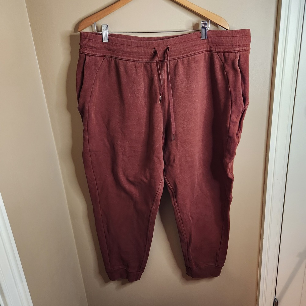 Lululemon Scuba High-Rise Jogger Rust Size 20 W5CVAS